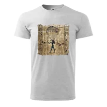 Egyptské hieroglyfy parašutista