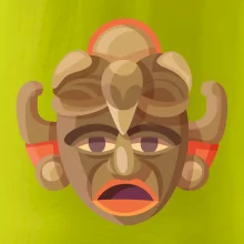 Mayové maska černoch Mayové maska černoch