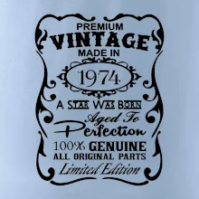 Vintage Etiketa - 1974