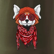 Červená panda hipster Červená panda hipster
