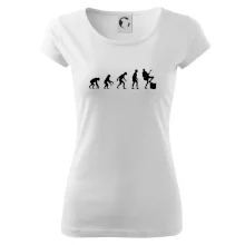 Evolúcia gitarista - noha na kombe