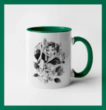 Japonsko - žena s mečom