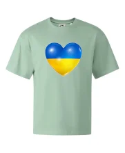 Ukrajina srdce vlajka