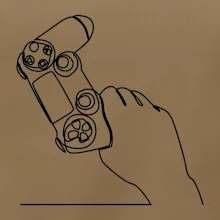 Herný ovládač jedným ťahom