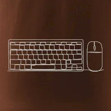 Klávesnica a myš jedným ťahom