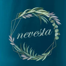 Nevesta kvetinový kruh zelený