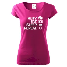 Huby Eat Sleep Repeat