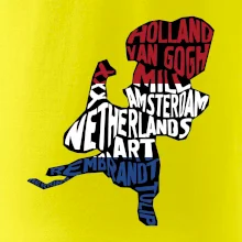 Mapy - názvy miest - Holandsko