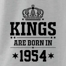 Kings are born in 1954