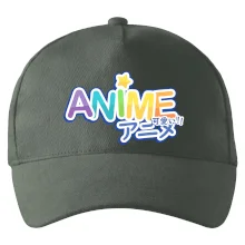 Anime nápis dúhový