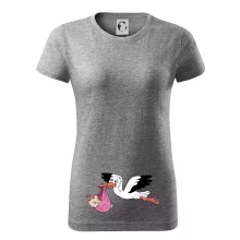 Bocian a bábätko - dievča (Hana-creative)