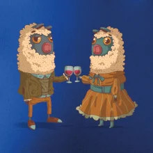 Alpaky s vínom pár