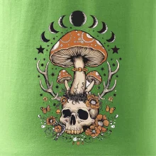 Goblincore magical mushroom