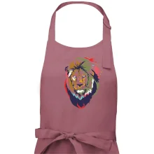 Hlava leva kreslená jednoduchá