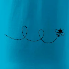 Dráha letu včely - slučka