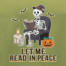 Let me read in peace