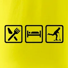 Eat sleep kolobeh - kolobežka