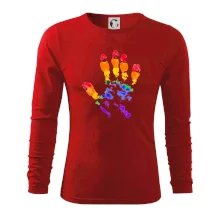 LGBT hand print