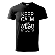Keep calm and wear mustache Keep calm and wear mustache