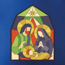 Vitráž - jasličky