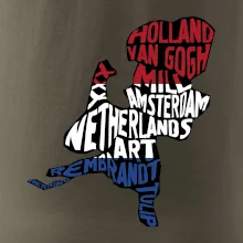 Mapy - názvy miest - Holandsko