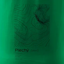 Plechý - vrstevnice v obdĺžniku