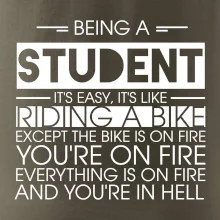 Being a student - bike