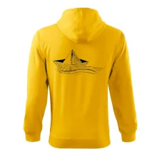 Letná romantika - papierová loďka