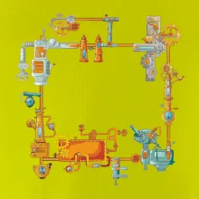 Steampunk farebná zostava Steampunk farebná zostava