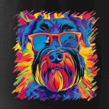 Bradáč farebný štýl 70s