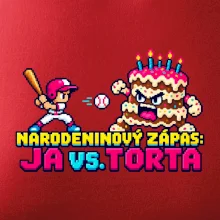 Narodeninový zápas ja proti torte