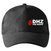 DHZ (oheň, názov sboru - vlastný nápis)