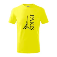 Paris nápis Eiffelovka na výšku