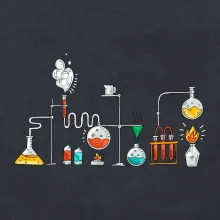 Chemická aparatúra farebná Chemická aparatúra farebná