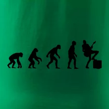 Evolúcia gitarista - noha na kombe
