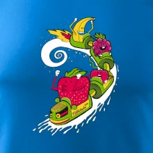 Milkshake vlak kreslený