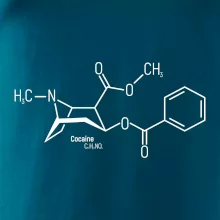 Molekulárna štruktúra Cocaine Kokaín