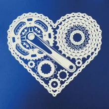 Srdce plné cyklo dielov