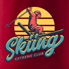 Skiing winter extreme cup
