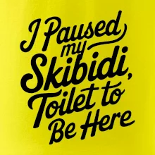 I Paused My Skibidi Toilet to be Here