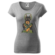 Bojový doberman (Pecka design)