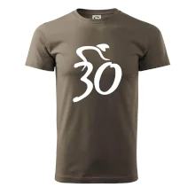 Cyklista oslavuje tridsiatku (30)