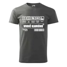 Čiarový kód - Vodič kamiónu