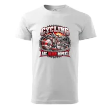Bicykel medzi horami eat sleep repeat