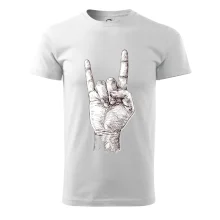 Rocková ruka kreslená Rocková ruka kreslená