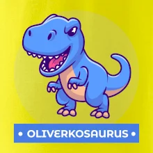 Dinosaurie mená - modrý dinosaurus