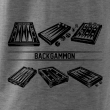 Backgammon čierny set Backgammon čierny set
