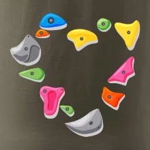 Lezenie na stene - srdce