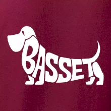 Basset nápis v tele