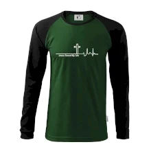 Jesus Saved My Life kríž ekg Jesus Saved My Life kríž ekg